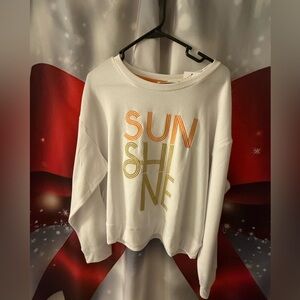 Off White Sunshine Sweatshirt